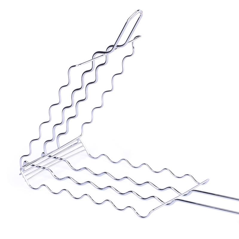 Stainless Steel BBQ Sausage Grill Net and Outdoor Barbecue Rack Clips