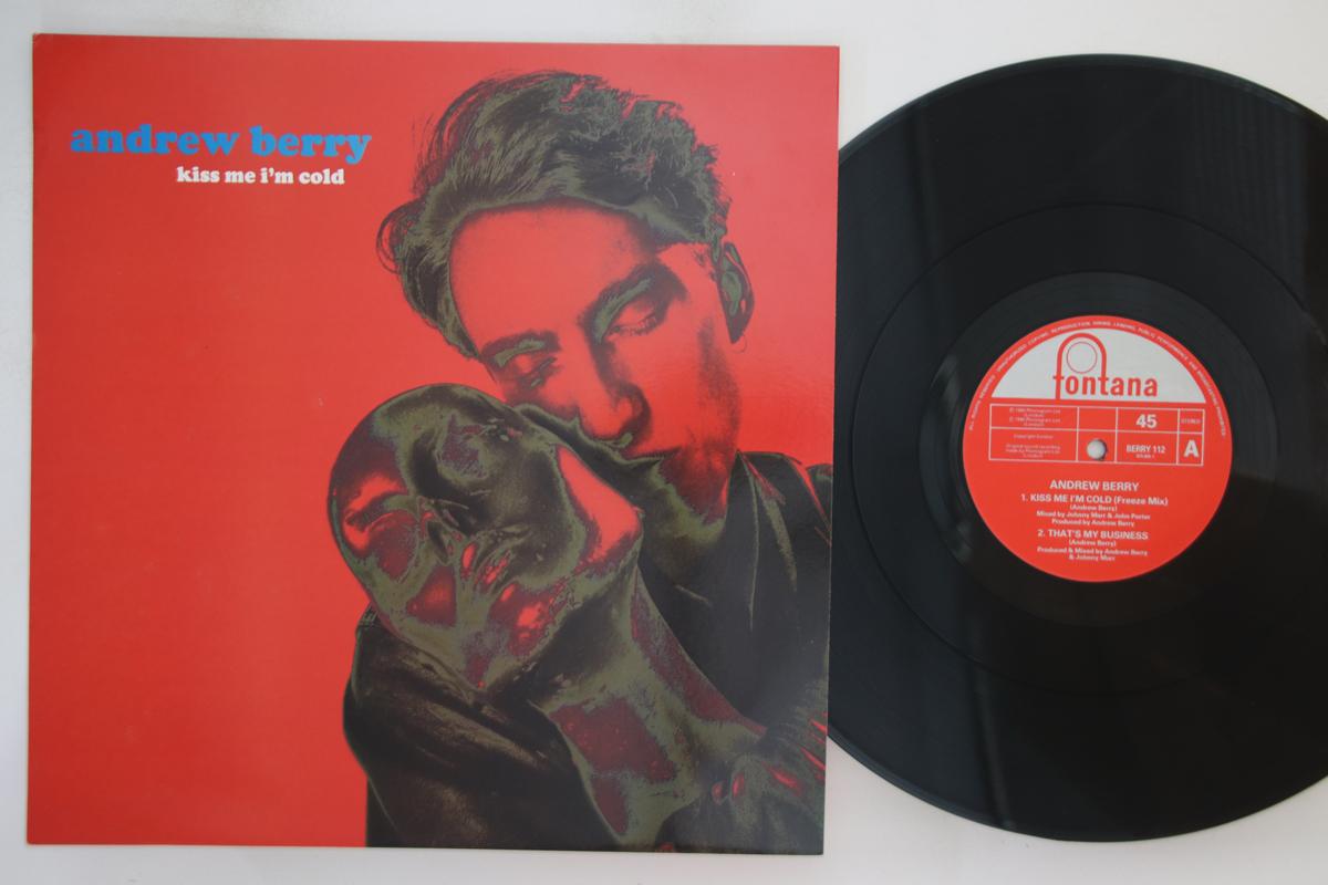

12inch Record ANDREW BERRY - Kiss Me I m Cold BERRY112 FONTANA 1990 UK Dance & Electronica Used