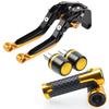 For YAMAHA FJ-09/MT-09 Tracer/GT 2015-2020 FZ09 MT09/SR Motorcycle Brake Clutch Levers Handlebar Hand Grip Ends MT-09 parts
