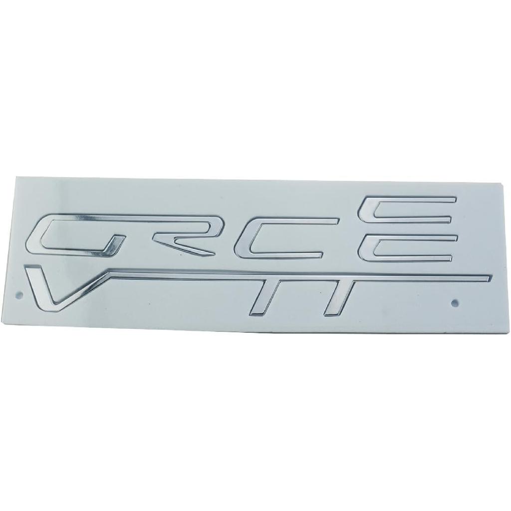 1x Corvette C6 Rear Fills Inserts Letters Lettering Emblem 3D Badge Sticker Fit for 05-13 C6 (Chrome)