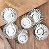 10Pcs Aluminum Alloy Non-stick Egg Tart Mold Cupcake Muffin Cookie Baking Mould
