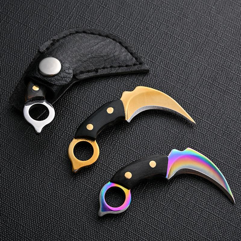 1Pc Keychain, Small Kitchen Knife, Mini Knife, Gift Knife, Courier Knife, Body Knife, Key Knife, Non-folding Knife, Pendant Accessories.