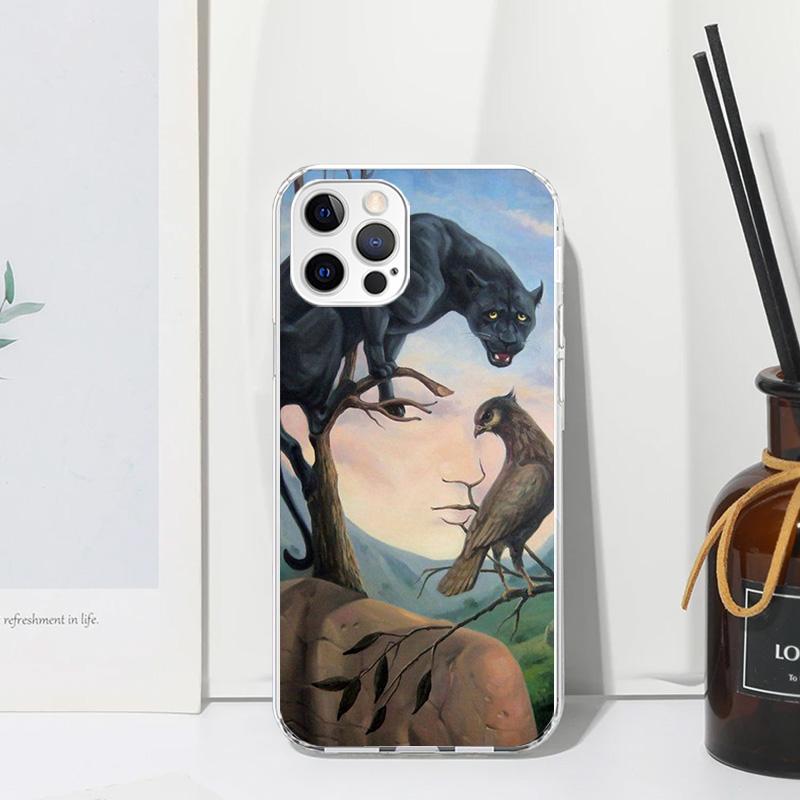 Salvador Dali Art Phone Case For Iphone 17 Air 16 15 Plus 16E 14 Pro Max 13 Mini 12 11 7 8 SE Fundas Soft Back Cover 17 Air 16 1
