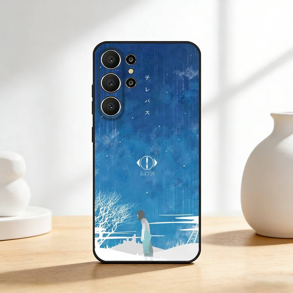 M-MUSIC Yorushika-a S-sart-t Handyhülle Für Samsung S26,S25,S24,S21,S22,S23,S30,Ultra,S20,FE,Lite,10,9,Schwarze Hülle