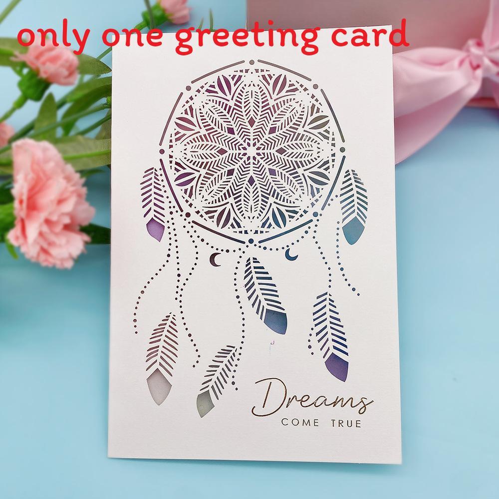 Mothers Day 3d Paper Card With Handmade Thank You Design For Celebrations