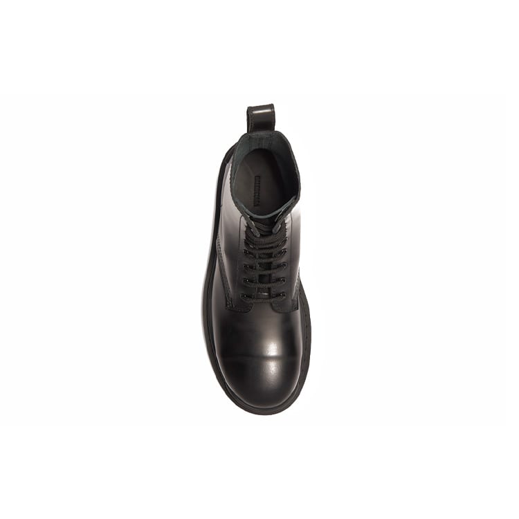Balenciaga Strike Lace Up Boot Black Women's 590974WA9601000