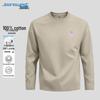 Jeanswest Men's Cotton Brushstroke Long-Sleeve T-Shirt
