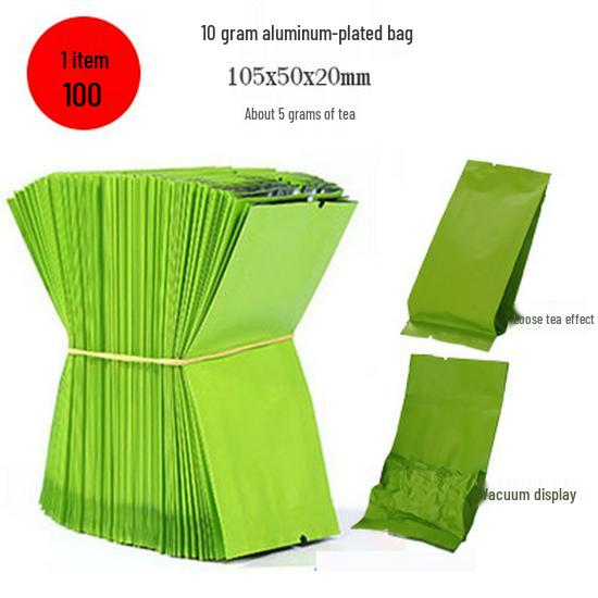 Small 5g Vacuum-Sealed Black & Green Tea Pack with Aluminum Foil Lining