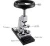 Bench Watch Case Opener,Watch Case Opener, 5700 Bench Wristwatch Back Opener with 6 Dies Accessories Watchmaker Repair For Watch