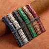 20/22/24/26mm Quality Leather Watch Bands Bamboo Pattern Leather Strap Universal Watchbands Accessories for Men Women Bands