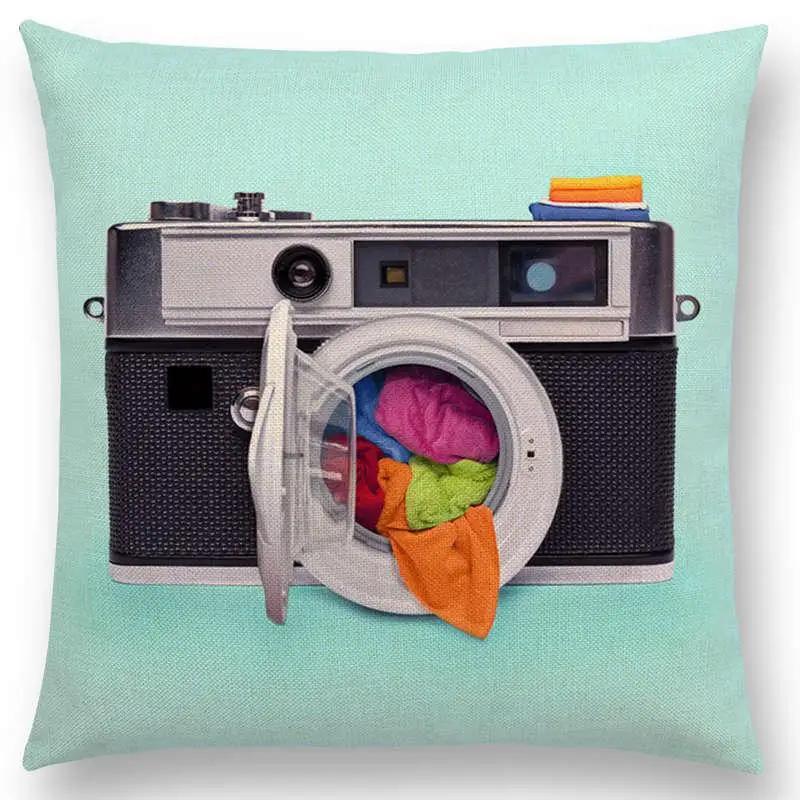 Colorful Fantasy Sexy Color Throw Pillow Cover With Short Plush Print Living Room Sofa Decoration Cushion Cover Pillow Covers