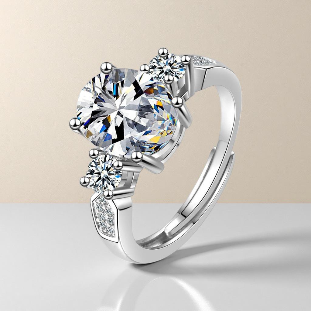 Luxury Copper Ring For Women Wedding Engagement Jewelry Accessories 5A Zircon Rings Fashion High Quality Gift