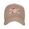 Módní Unisex Jolly Roger Skull Cross Bones Pirate Flag Baseballová čepice Dospělý Nastavitelný Táta Klobouk Hip Hop Snapback Čepice
