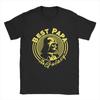 Best Papa In The Galaxy Stars Wars Men's T Shirts Funny Tees Short Sleeve Round Neck T-Shirts Pure Cotton Plus Size Tops