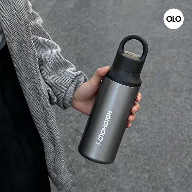 Термоизолированная спортивная бутылка для воды HOLOHOLO 316L