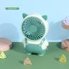 Portable Rechargeable Cartoon Handheld Fan for Students and Children