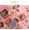 Stickers Cute Colorful Daily Newspaper Girl Theme for Journal Diary DIY Decoration Kawaii Cartoon Paper Vintage Stickers
