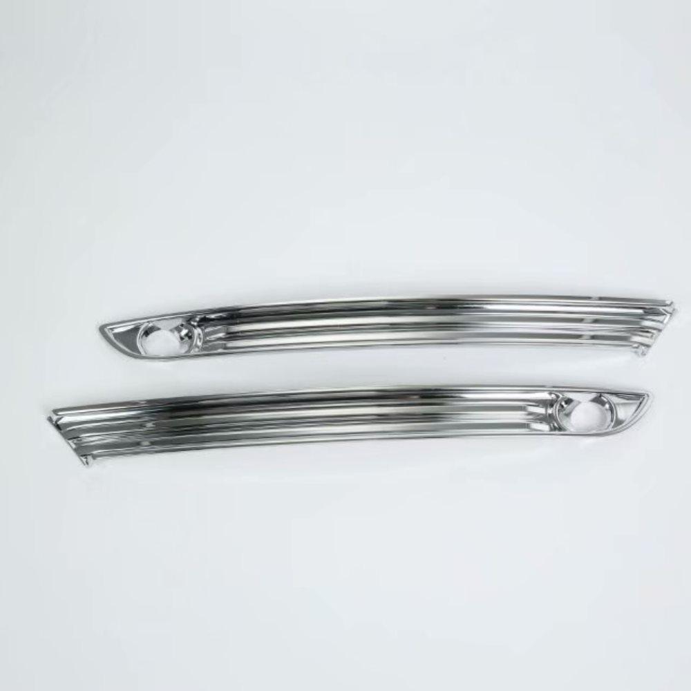 

Для Mazda CX5 CX-5 KF CX-8 CX8 2017-2018 ABS хромированная головная фара автомобиля противотуманная фара рамка наклейка Стайлинг ABS Chrome