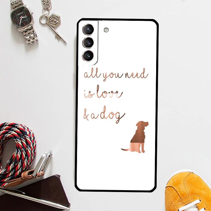I Love My Dachshund Case For Samsung Galaxy S25 Ultra S20 S21 S22 S23 Plus S24 Ultra S9 S10 S25 FE Cover Coque
