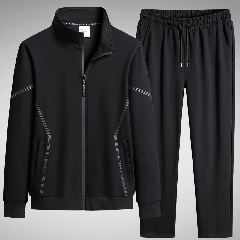 Men's Tracksuit Suit Arrive Tracksuit Mens Casual Solid Solor Sweatpant Set Unisex Jogging Suit MEN Plus Size 6XL 7XL 8XL