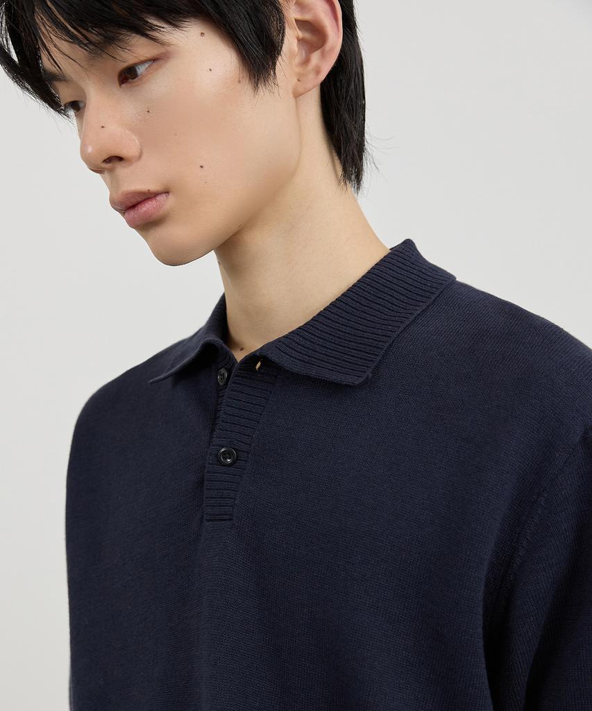 TMAKER Washable Linen Collar Knit Nv