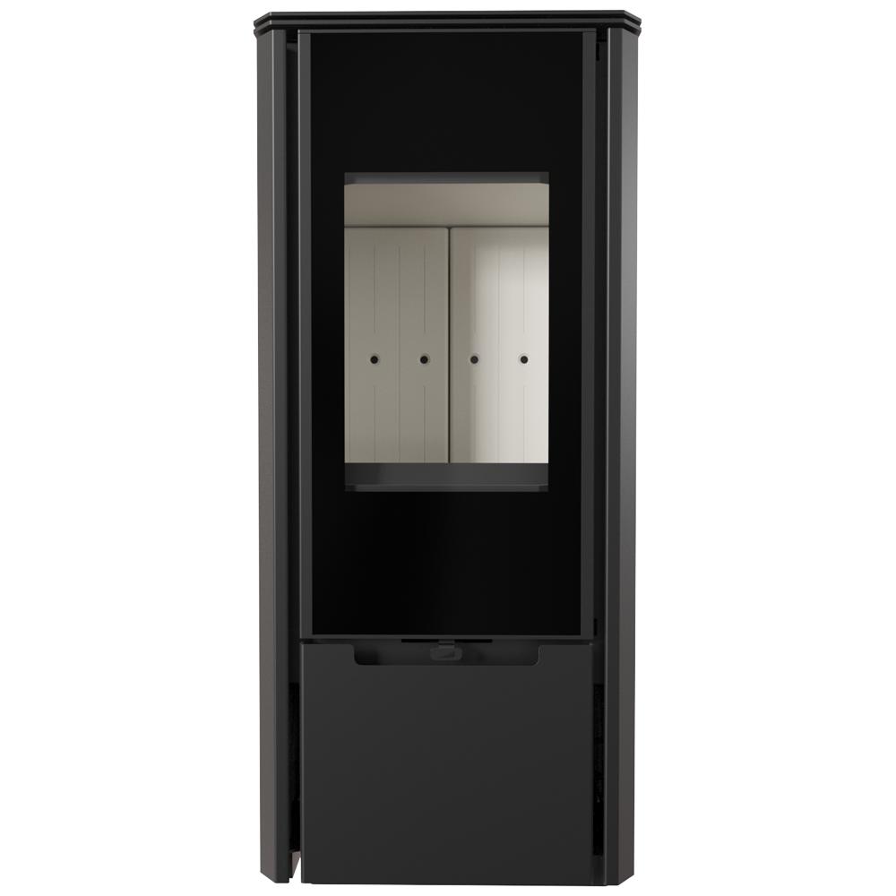 Wood burning steel stove KRATKI ENYO Ø 150 8 kW