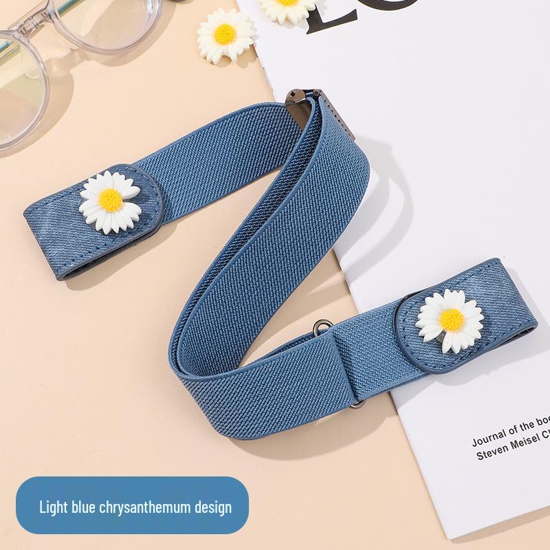 Elastic Adjustable Invisible Waist Belt for Jeans