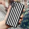 Luxury Fashionable Striped Phone Case For Samsung Galaxy S24 S23 S26 S22 S25 S20 A16 S21 Ultra Fe Plus A54 A24 A53 Coque