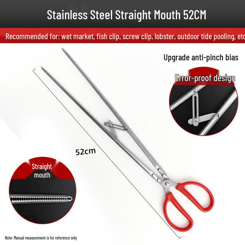 Stainless Steel Eel & Crab Grabber Pliers 5-Pack