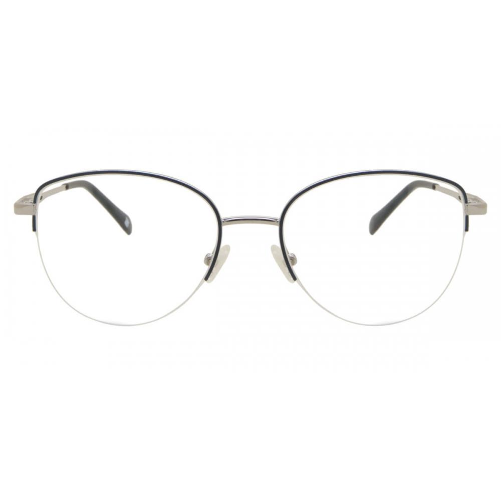 

Full Rim Cat Eye Blue Silver Smartbuy Collection Yasin 898d Fashion Women Eyeglasses Blue Silver/54-18-142