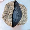 Medieval retro leopard print series cloth hat women's spring and summer sunscreen sunshade INS Kusa women's military hat