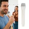Portable Props Microphones Highly Simulated Fake Microphones for Stage Performances Photography Props
