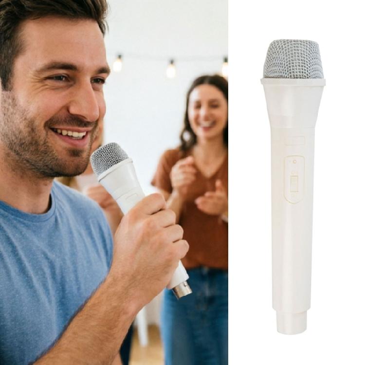 Portable Props Microphones Highly Simulated Fake Microphones for Stage Performances Photography Props