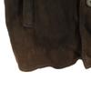 Made In Bulgaria Long Sleeve Mouton Coat S Brown Wool Women Used