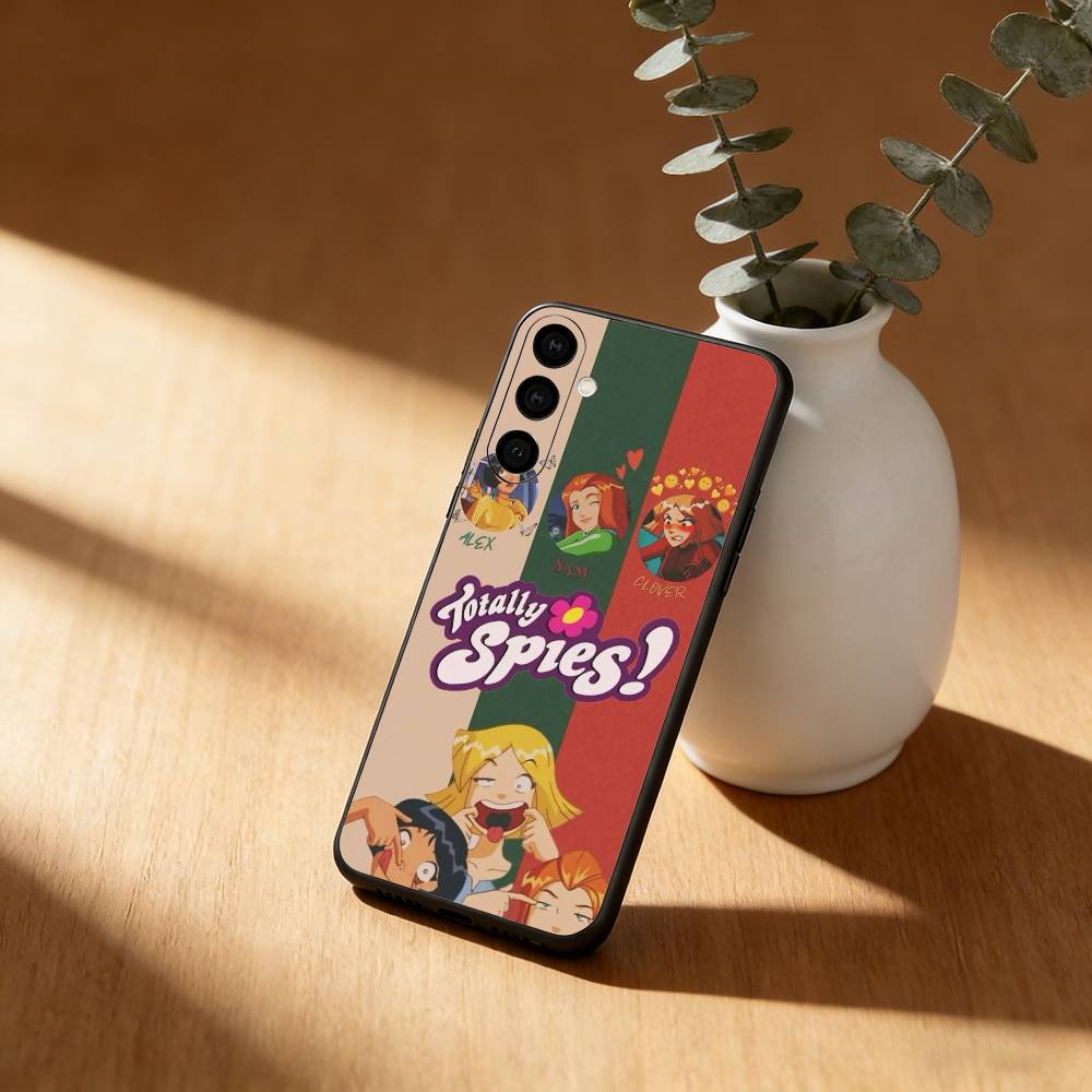 Cool T-Totally Spies  Phone Case For Samsung Galaxy A91,80,73,72 ,71,53,52,32 ,31,22,21s,20,Soft Black Case Samsung a21s
