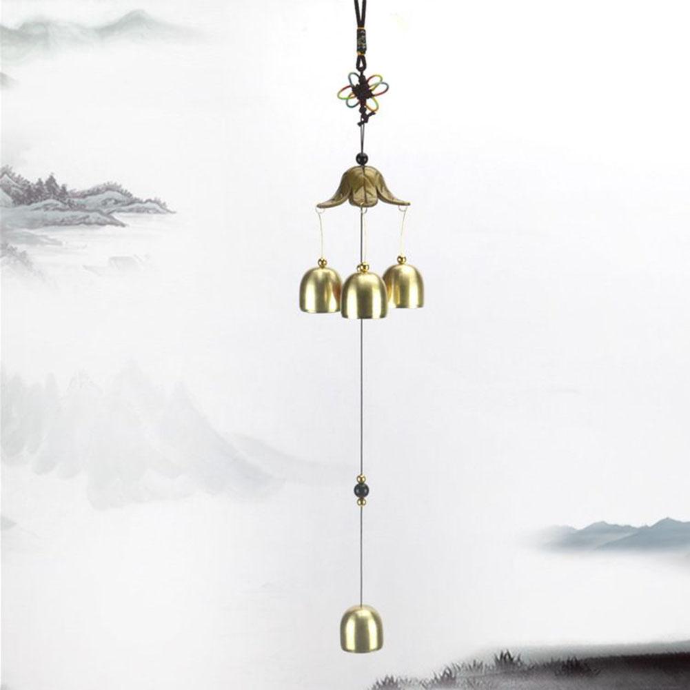 Bagua Wind Chime Decor Feng Shui Garden Hanging Home Lucky Mascot