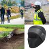 Glugă Elastică de Ciclism Iarnă Termică Rezistentă la Vânt Mască de Schi Motocicletă Balaclavă Acoperire Față Căciulă Skull