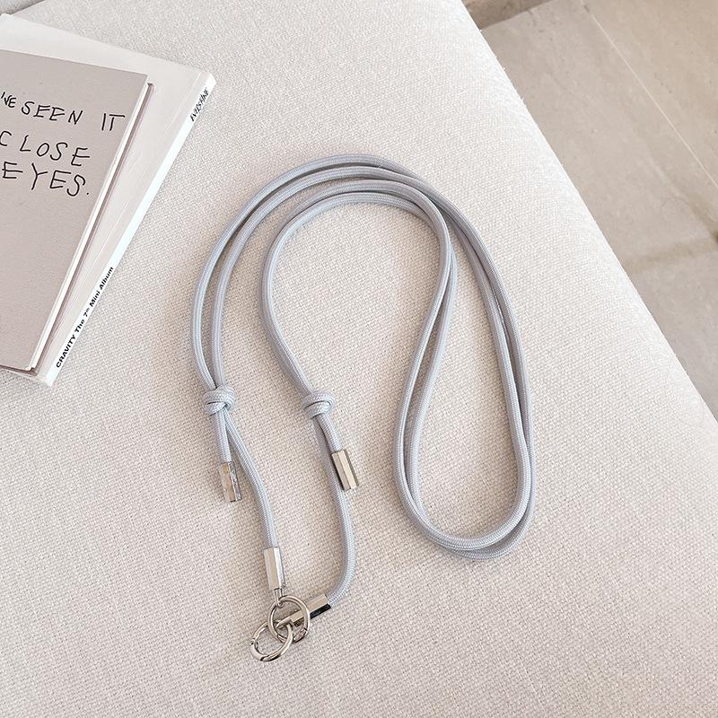 Adjustable Crossbody Women's Universal Phone Case with Keychain - Drop-Proof, Sturdy, and Durable Lanyard Style