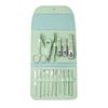 Green 16-Piece Nail Clipper & Manicure Set: Colorful, Practical Grooming Essentials & Gift