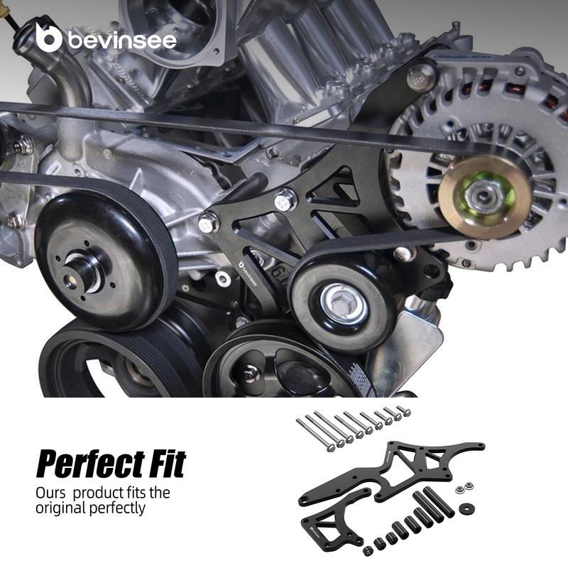 Für LS-Motor Keilriemen Lichtmaschine Servolenkungspumpe Halterung Wechselkit für LS1 LS2 LS3 LS6 LS7, für 4.8 5.3 6.0 6.2L LKW SUV
