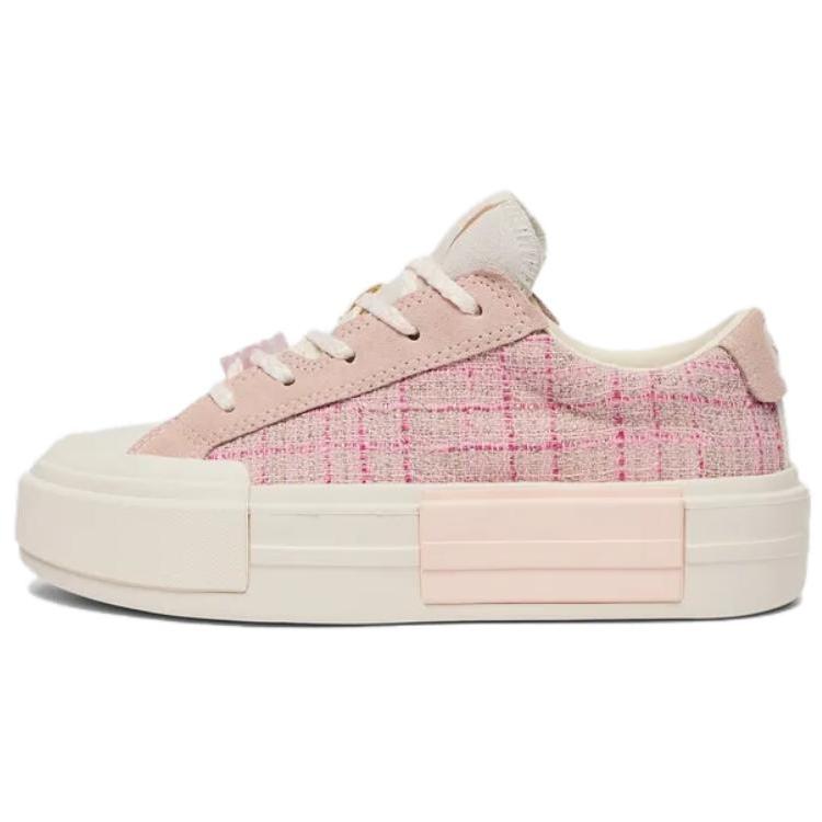 Converse All Star Comfortable Versatile Non-slip Wear-resistant Low-top Sneakers Women's Pink Beige