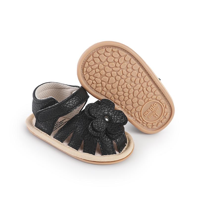 Soft Sole Summer Sandals for 0-1 Year Old Baby Girls