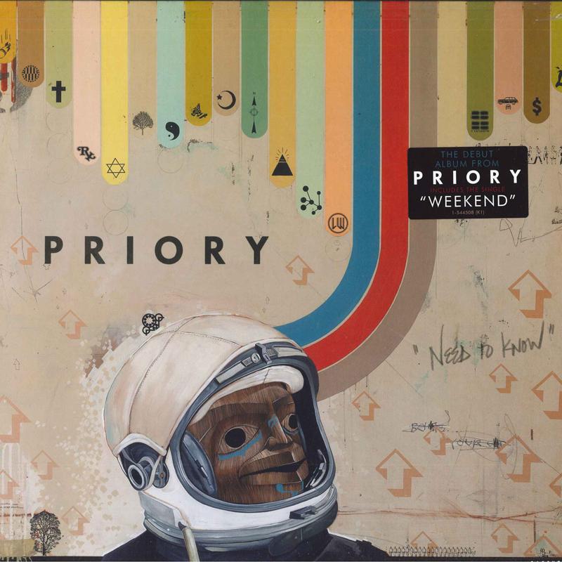 

LP Record PRIORY - Need To Know 5445081 Warner Bros. Re 2015 US Rock