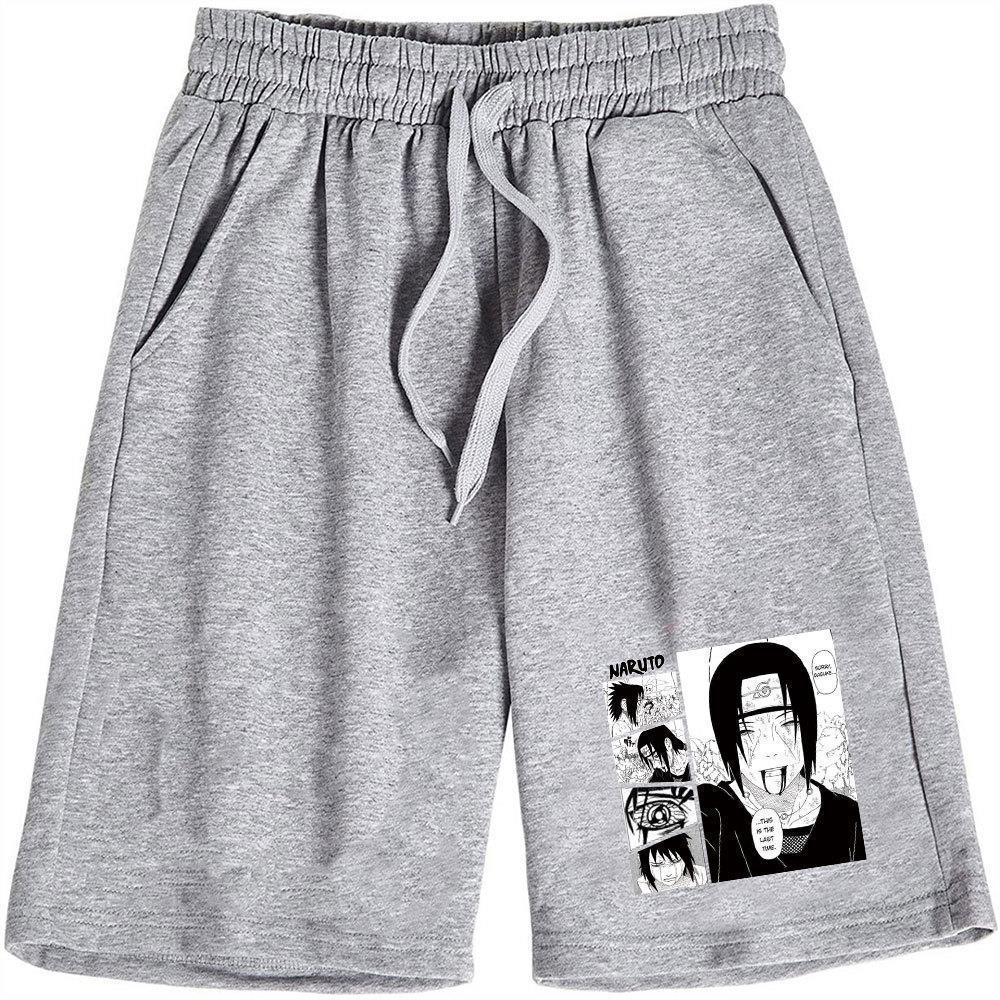 Summer Casual Shorts, Men's and Women's Loose Micro-elastic Printed Sports Five-point Pants