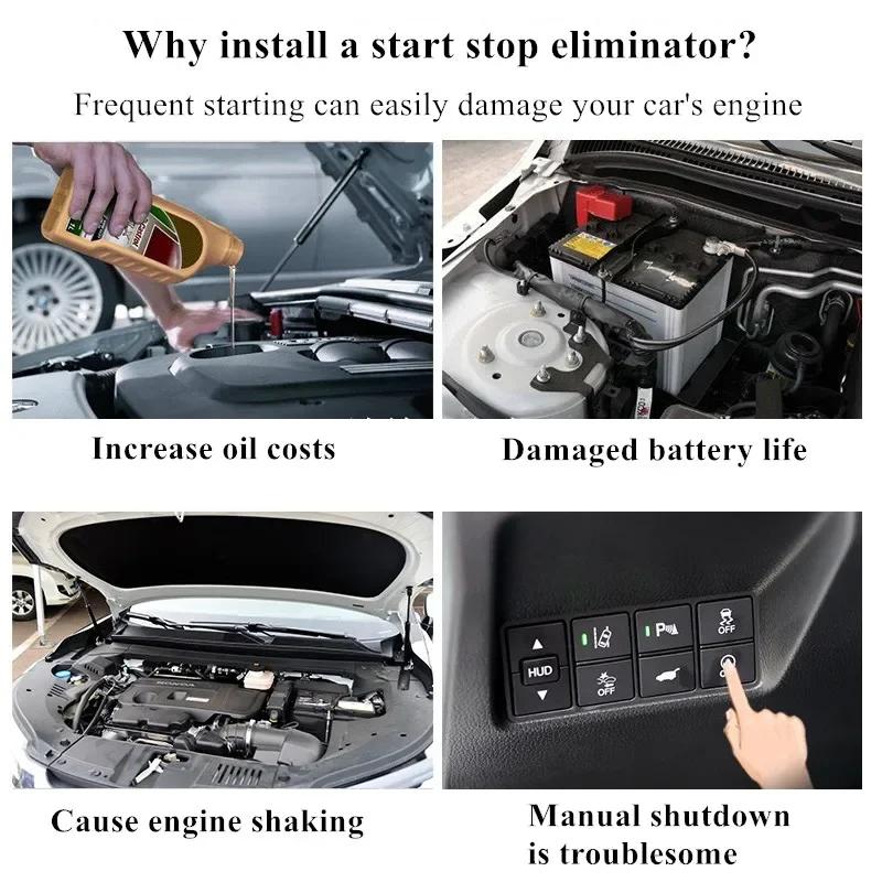 Car Automatic Start Stop Canceller Off Device Close Eliminator Plug Disable Cable For Suzuki SX4 S-Cross JY 2015-