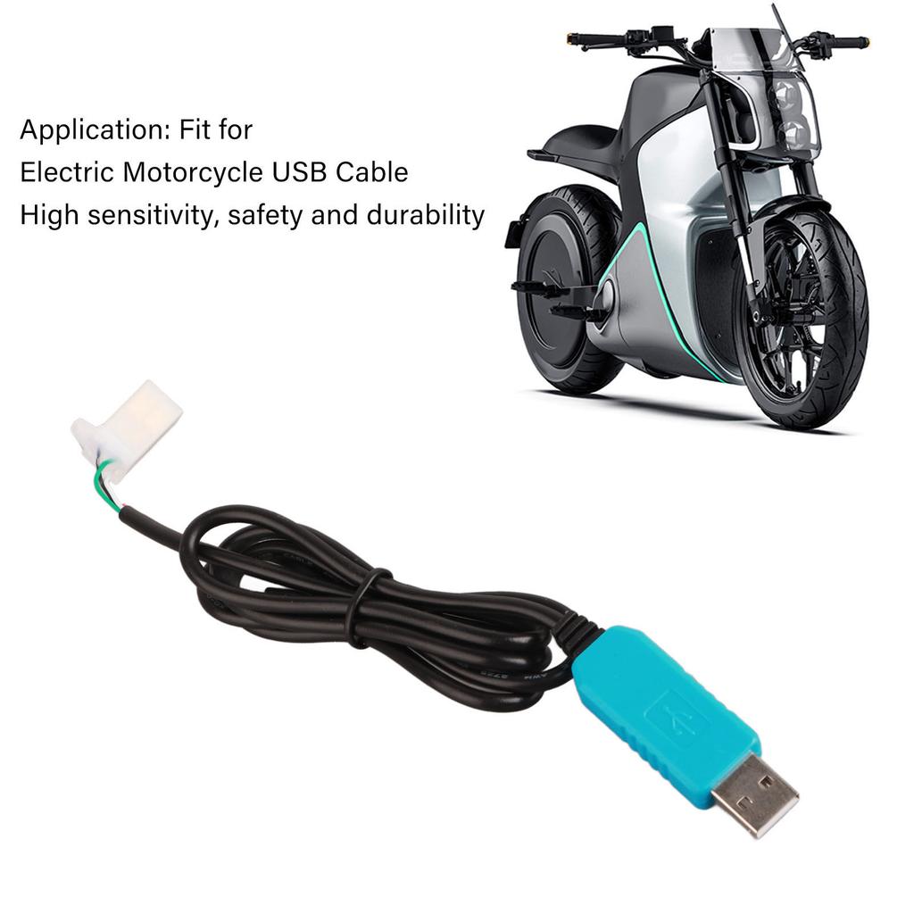 Kontroler do wiązki USB VOTOL RS323 Kabel kontrolera motocykla elektrycznego Czuły USB do TTL Pasuje do kontrolera VOTOL