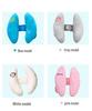 Banana-Shaped U-Shaped Neck and Head Support Pillow for Infant Strollers.