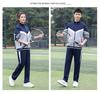 Spring & Autumn Academic Style Long-Sleeved Uniform Sports Suit for Middle School Students