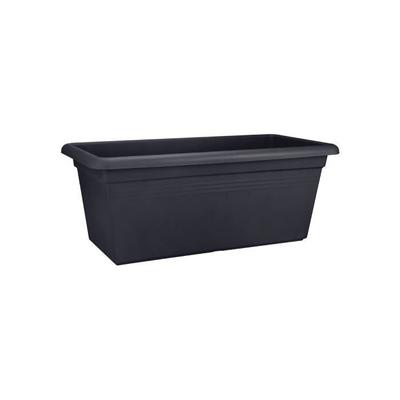 ELHO Planter Green Basics XXL - L 29.5 X W 59.2 X H 27.7 Cm - Outdoor - Living Black