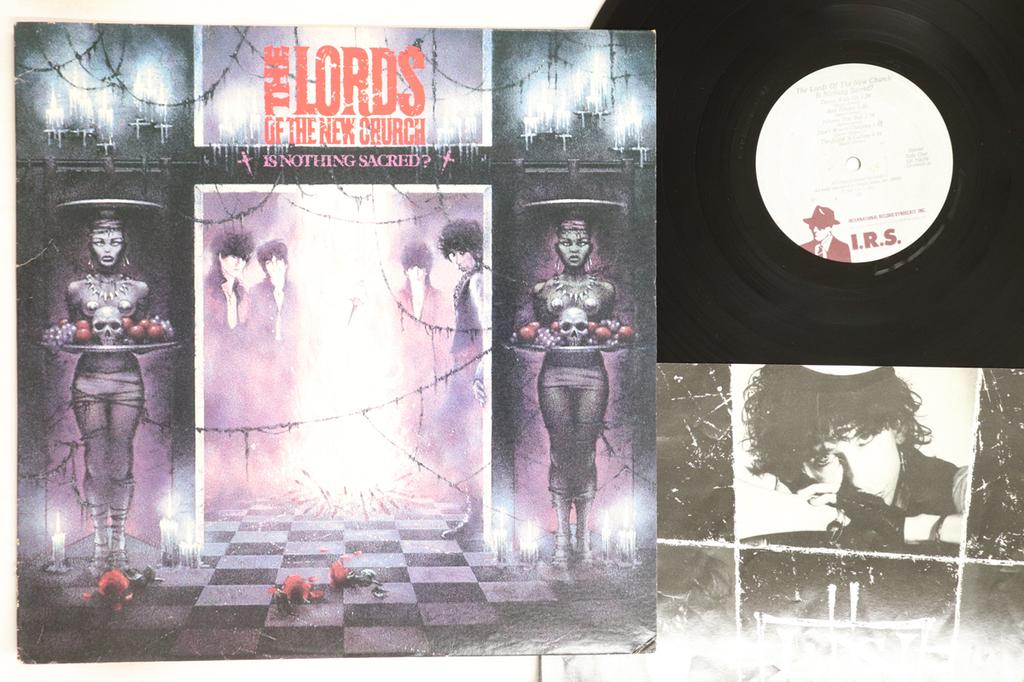 LP Record LORDS OF THE NEW CHURCH - Is Nothing Sacred? SP70039 I.R.S. 1983 US Rock Used